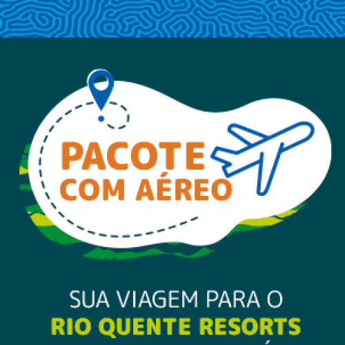 Gosta de fechar o pacote completo? Sabia que você pode comprar o aéreo também conosco? 
