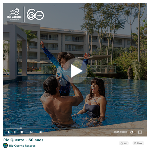 Rio Quente | 60 anos. Conheça mais da nossa história!