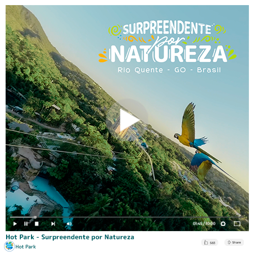 O Hot Park é surpreendente por natureza. Clique e descubra! 👀