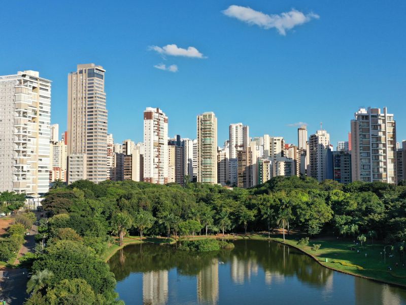 Vista panorâmica da cidade de Goiânia