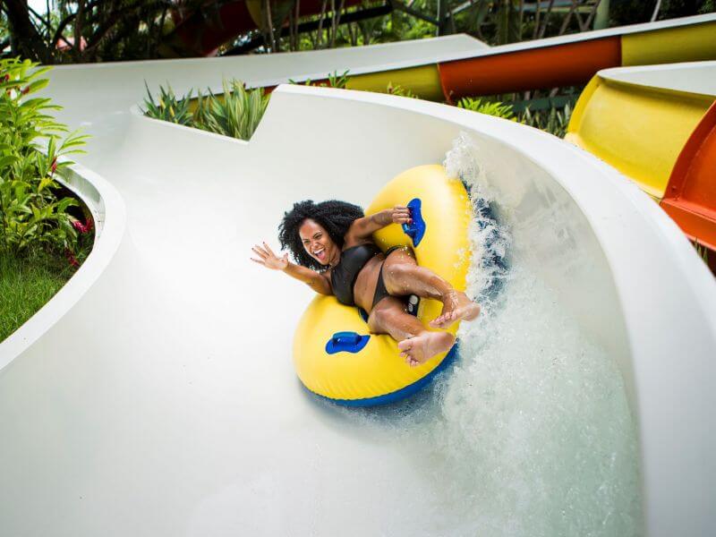 hot park hospedagem tobogã