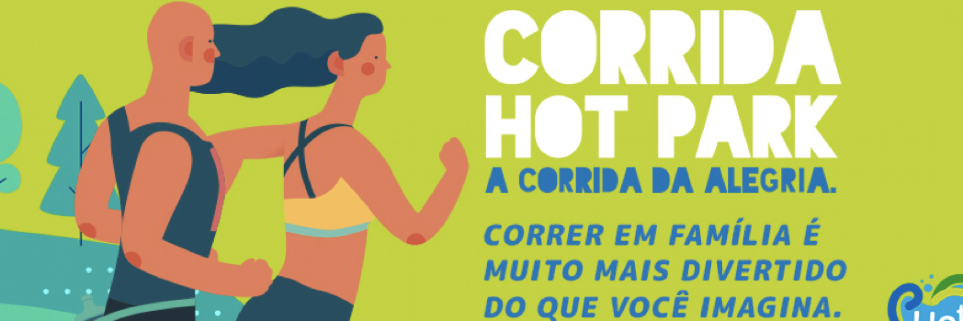 A melhor corrida no Hot Park é a Corrida da Alegria