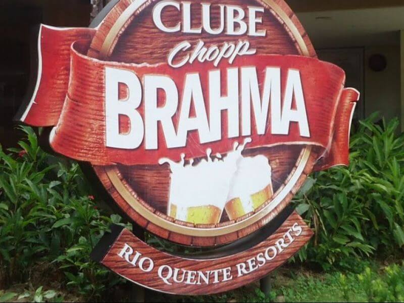 Choop bar Rio Quente para comemorar o dia dos namorados