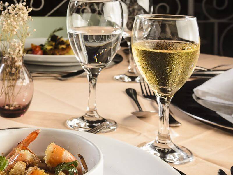restaurante romântico casa da cora Rio quente