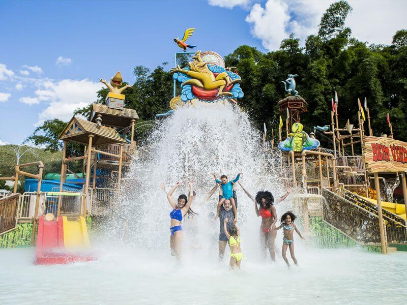 parque aquático no brasil