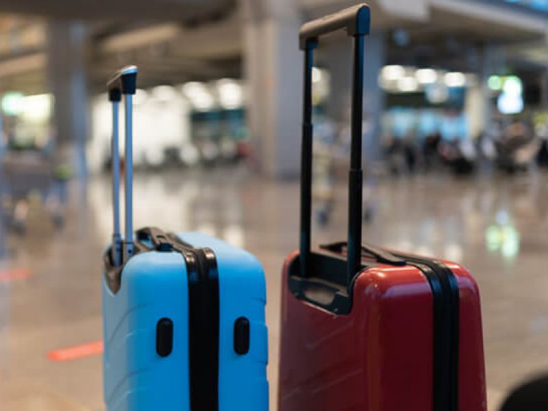 opções de bagagem no aeroporto para aluguel de malas