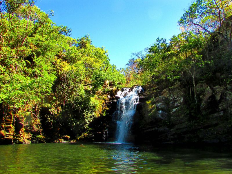 Cachoeira em Pirinópolis