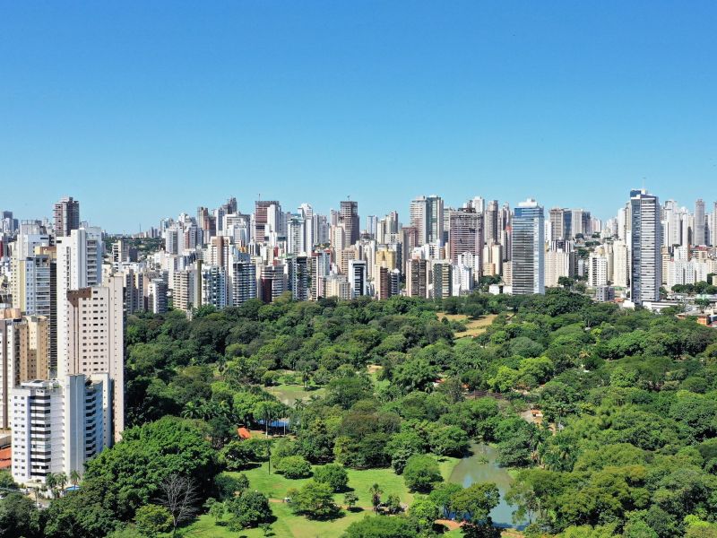 Visão panorâmica da cidade de Goiás