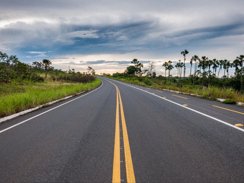 Estrada que leva a Mossamedes, em Goiás