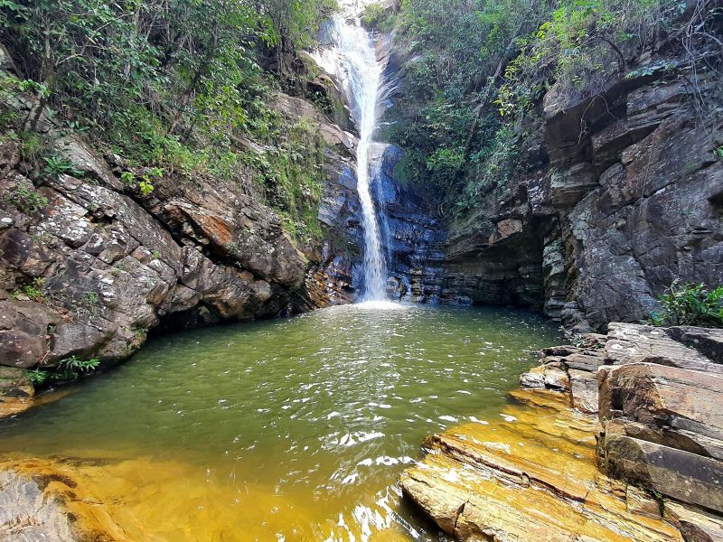 Cachoeira em Cavalcante