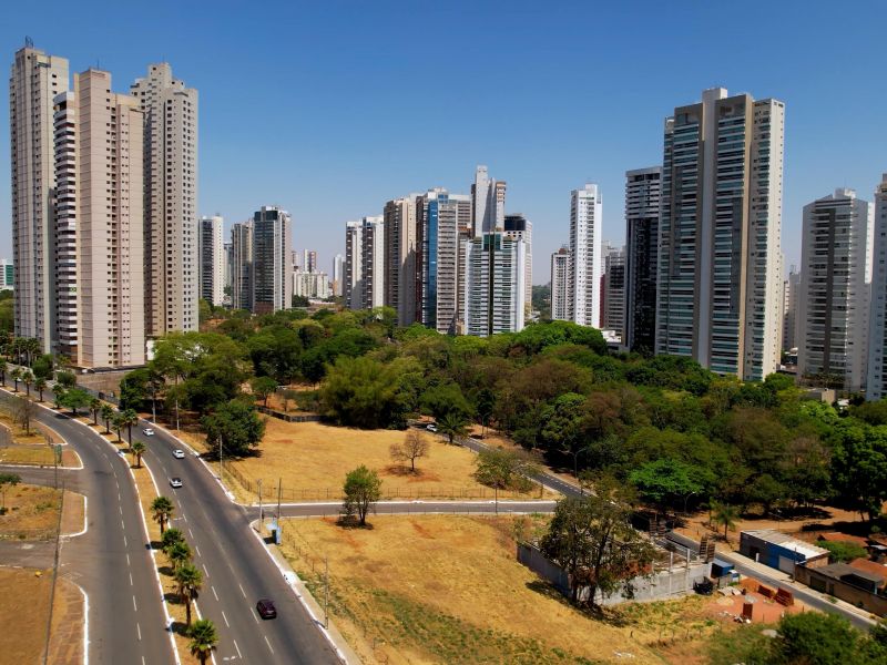 Região da cidade onde acontece a Feira da Lua, em Goiás