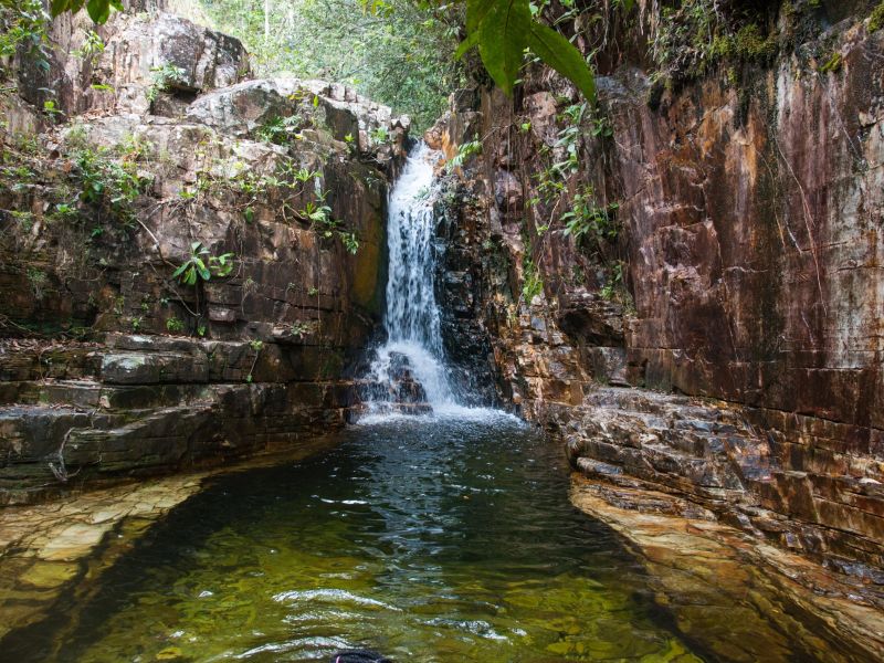 Cachoeira em Pirenópolis