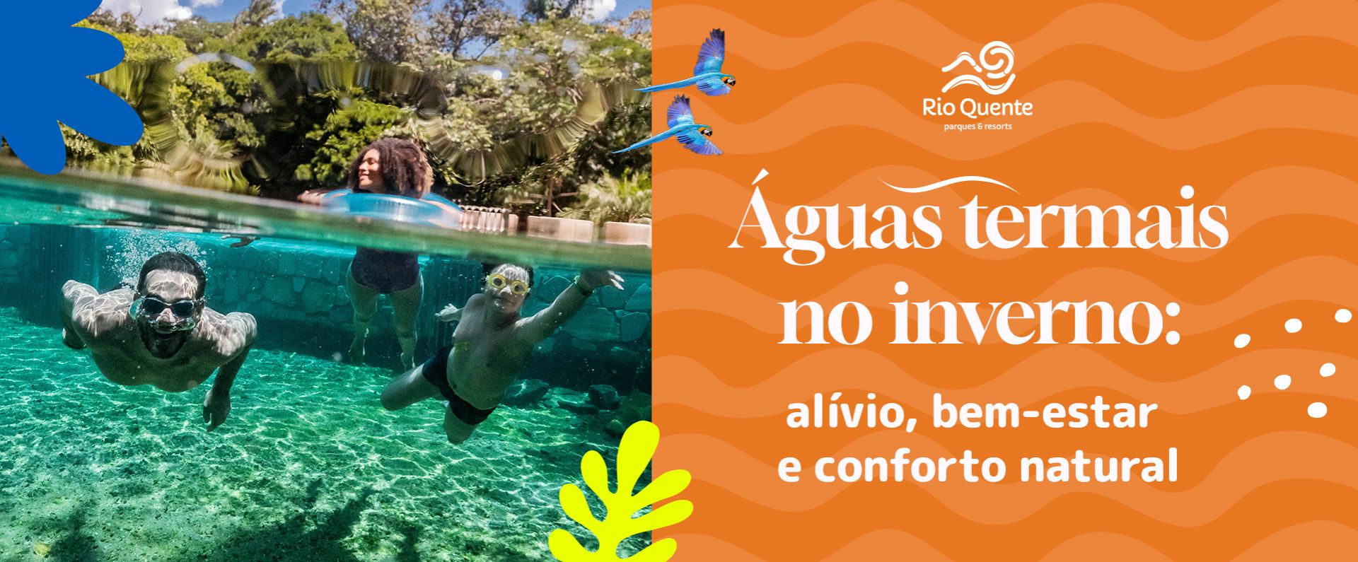 Águas termais no inverno: alívio, bem-estar e conforto natural