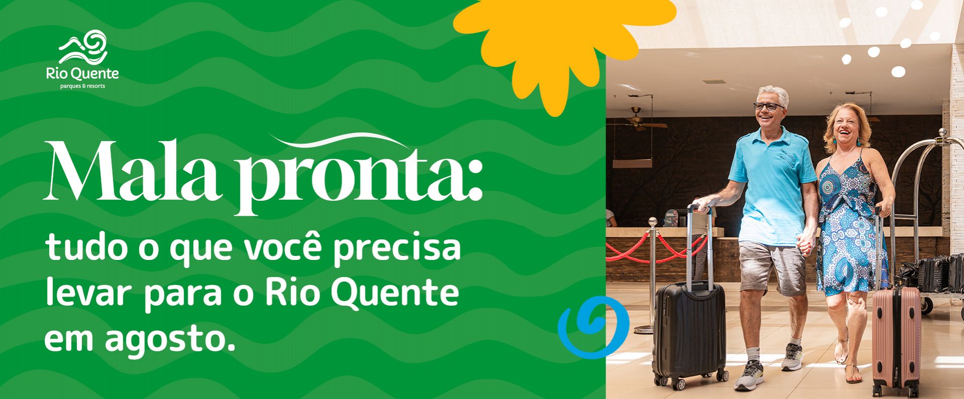Mala pronta: tudo o que você precisa levar para o Rio Quente em agosto