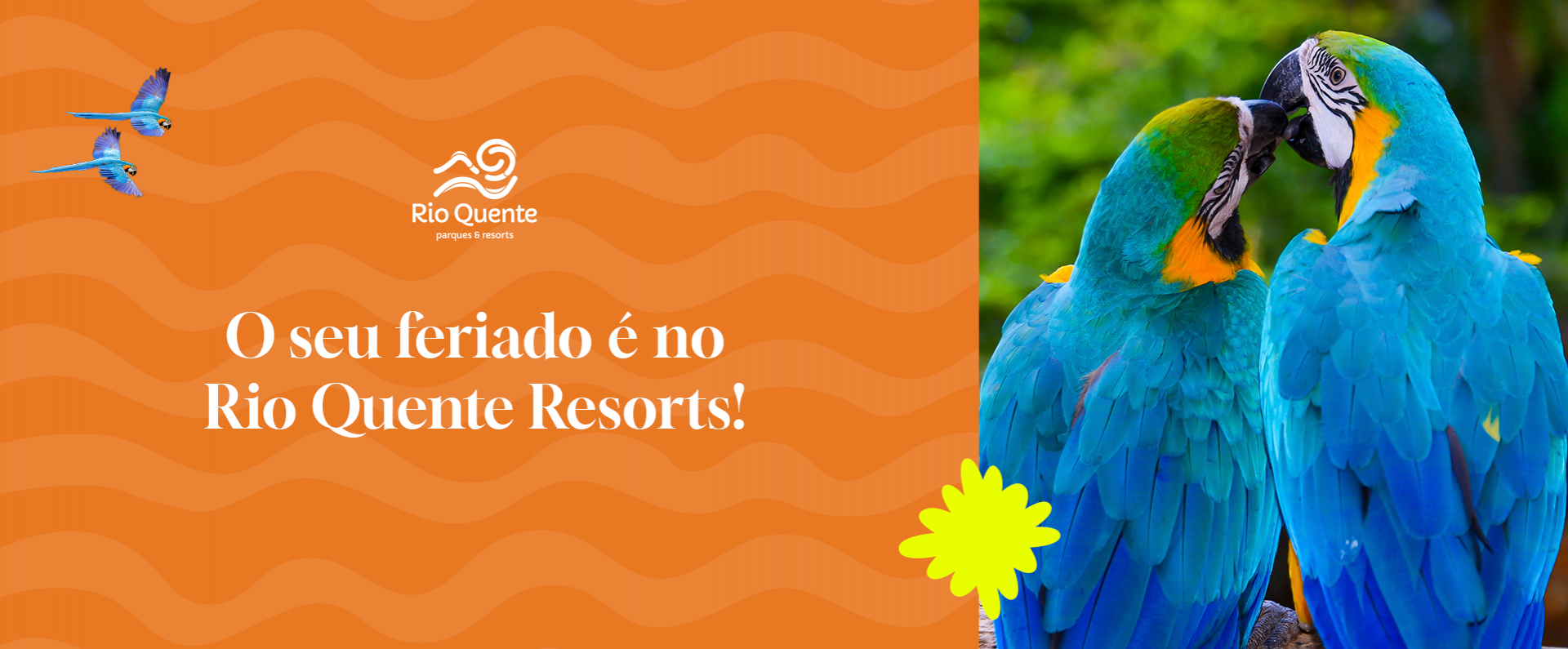 Primavera no Rio Quente: Setembro é o Mês Ideal