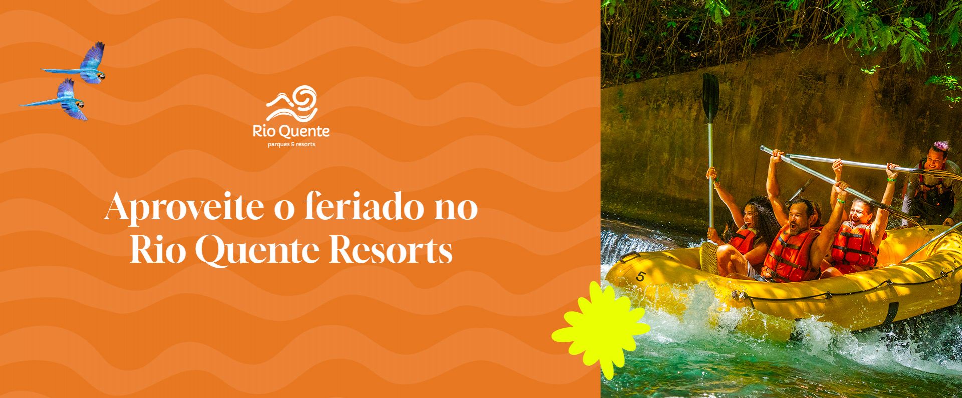 Outubro no Rio Quente: Diversão em Família